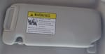 2020 Mazda Cx-30 Sun Visor