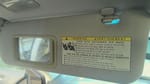 2007 Lexus Es350 Sun Visor