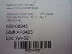 2013 Ford Edge Column Switch