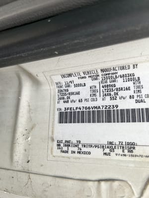 1997 Ford Ftf450