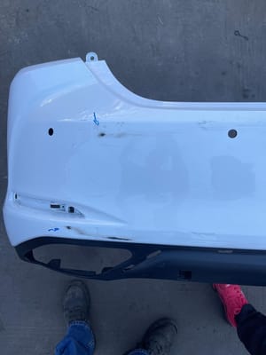2020 Lexus Es350 Bumper Cover - Rear