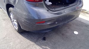 2016 Mazda Mazda3 Rear Bumper