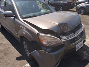 2010 Kia Rio Grille