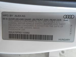 2016 Audi A3 Audi