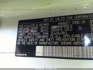 2020 Volvo Xc90