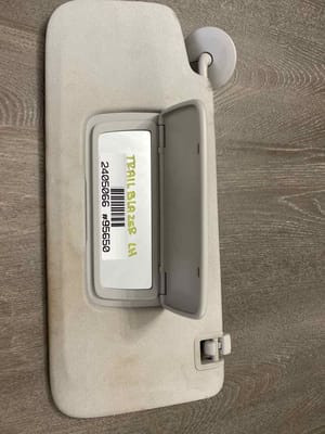 2022 Chevrolet Trailblazer Sun Visor