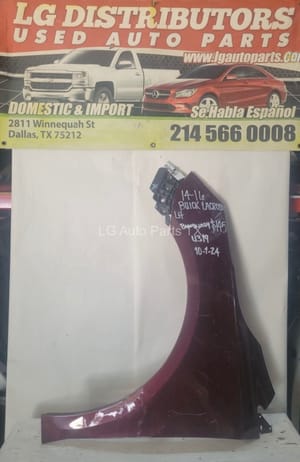 2016 Buick Lacrosse Fender