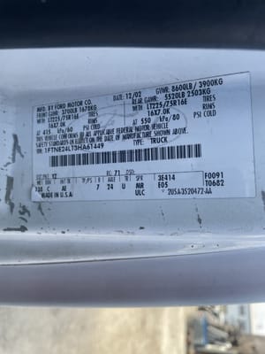 2003 Ford E-250