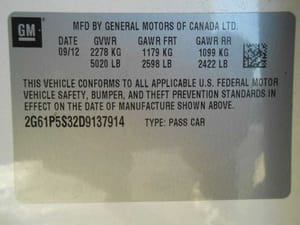2013 Cadillac Xts
