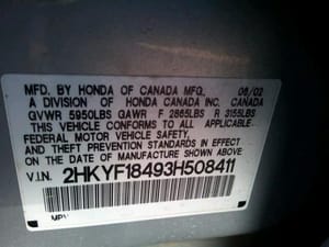 2003 Honda Pilot