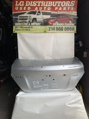 2017 Nissan Versa Trunk Lid