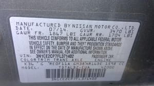 2015 Nissan Versa