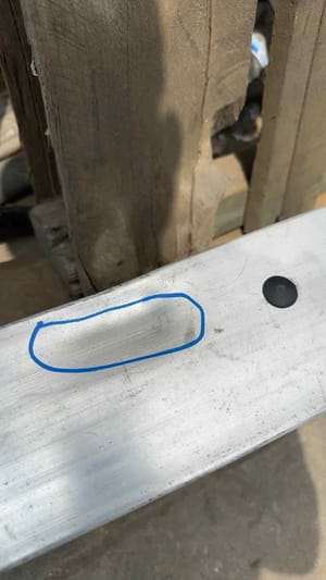 2020 Tesla Model Y Front Bumper Reinforcement