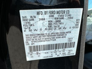 2007 Ford Escape