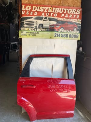 2017 Dodge Journey Rear Door Shell