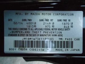 2014 Mazda Mazda3