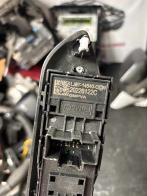 2020 Ford Escape Front Door Switch