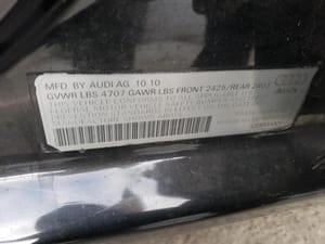 2011 Audi Audia4
