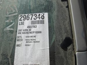 2007 Saturn Aura