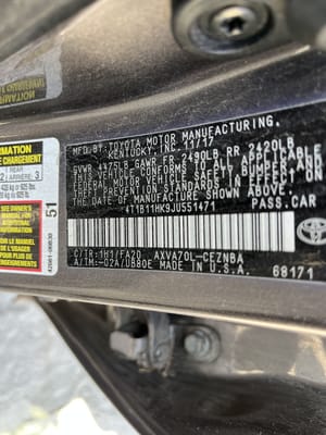 2018 Toyota Camry