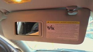 2013 Audi Audia4 Sun Visor