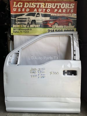 2015 Ford F-150 Front Door Shell