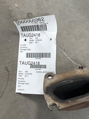 2017 Dodge Durango Miscellaneous Parts