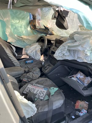 2021 Ford Transit Rear Door
