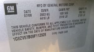 2009 Saturn Aura
