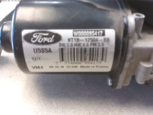 2019 Ford Transit Wiper Motor Front