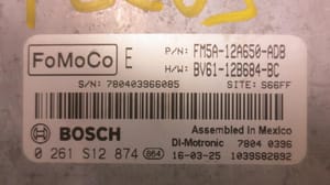 2016 Ford Focus Eng Cont Mod