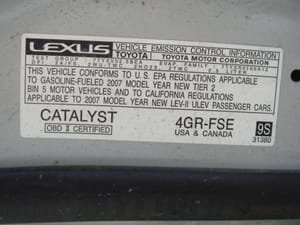 2007 Lexus Is250