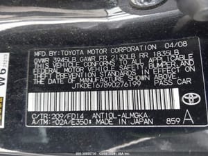2009 Scion Sciotc