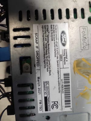 2021 Ford Expedition Radio