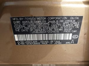2007 Lexus Es350