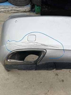 2012 Lexus Ls460 Rear Bumper