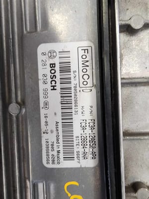 2016 Ford F550sd Engine Control Module (ECM)