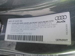 2012 Audi Audia5