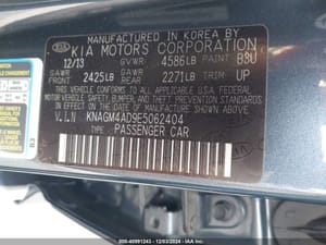 2014 Kia Optima