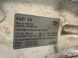 2012 Audi Audia5