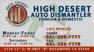 High Desert Auto