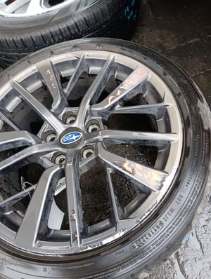 2022 Subaru Subwrx Wheel