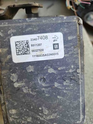2016 GMC Silv25 ABS Module