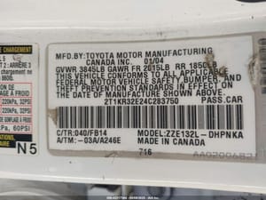 2004 Toyota Matrix