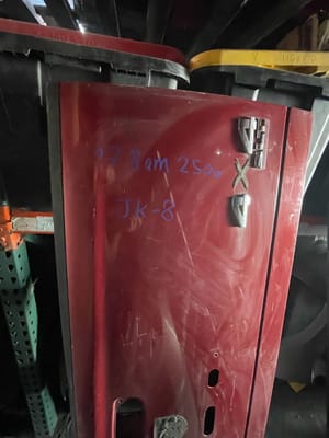 2007 Dodge Dpu25 Trunk Lid