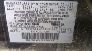 2016 Nissan Versa