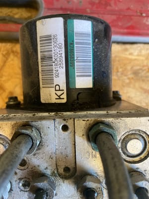2011 Chevrolet Impala ABS Module