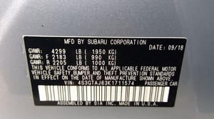 2019 Subaru Impreza