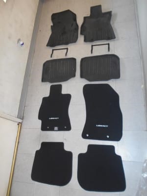 2018 Subaru Legacy Carpet Front