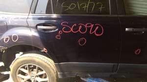 2014 Subaru Legacy Rear Door